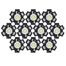 10Pcs Ultra Bright LED Chip 3V DIY Light Beads For Ceiling Light Downlight Flash