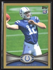 2012 Topps Finest Football Andrew Luck Superfractor Listed on eBay 10