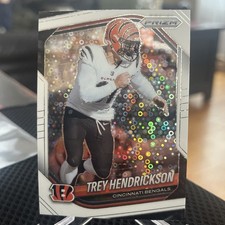 2025 Panini Prizm #291 White Disco Trey Hendrickson - Cincinnati Bengals