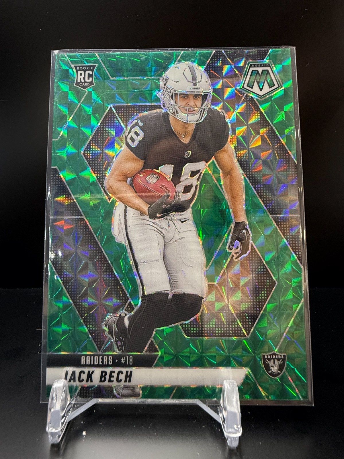 CZA599 - 2025 Mosaic - Jack Bech #349 - Green Mosaic RC