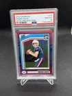 2024 Panini Donruss - Rated Rookie Drake Maye #379 Optic Preview Pink Prizm (RC)