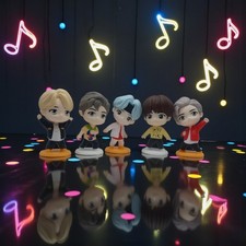 McDonald s 2025 BTS Happy Meal Figures JIN, SUGA, JIMIN,RM TinyTAN Preowned