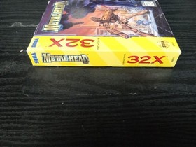 Metal Head Metalhead For Sega Genesis 32X Complete In Box CIB Good Shape (B)