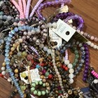 Bead Gallery Mixed Beads Lot w/ Strands + Magical CrimpLoks Gold 8pc — photo 5