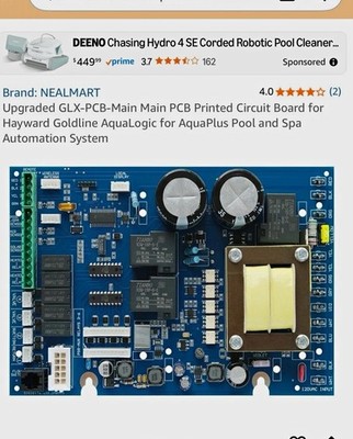 NEALMART GLX-PCB Control Circuit Board for Hayward Goldline AquaLogic AquaPlus