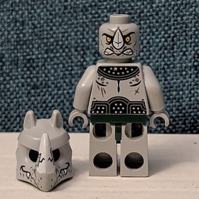 LEGO Legends of Chima RINONA Minifigure | Rhino Tribe loc060 | Retired 70131