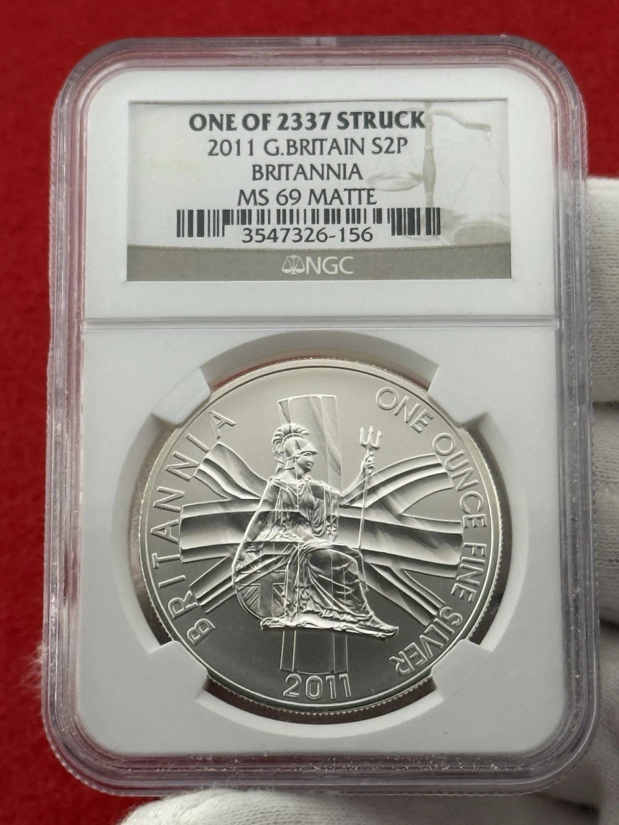 UK Britannia MS 69 NGC Certified Silver Bullion Coins for sale | eBay