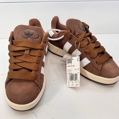 ADIDAS Campus 00s Casual Shoes Men's Sz 7 1/2, Wmn s 8 1/2 Bark/White GY6433 New