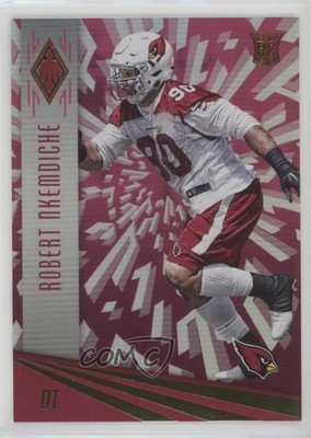 2016 Panini Phoenix Rookies Pink 37/299 Robert Nkemdiche #164 Rookie RC 0l2