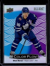 2024-25 Upper Deck Allure #CFL-36 Mitch Marner Color Flow Green-Blue