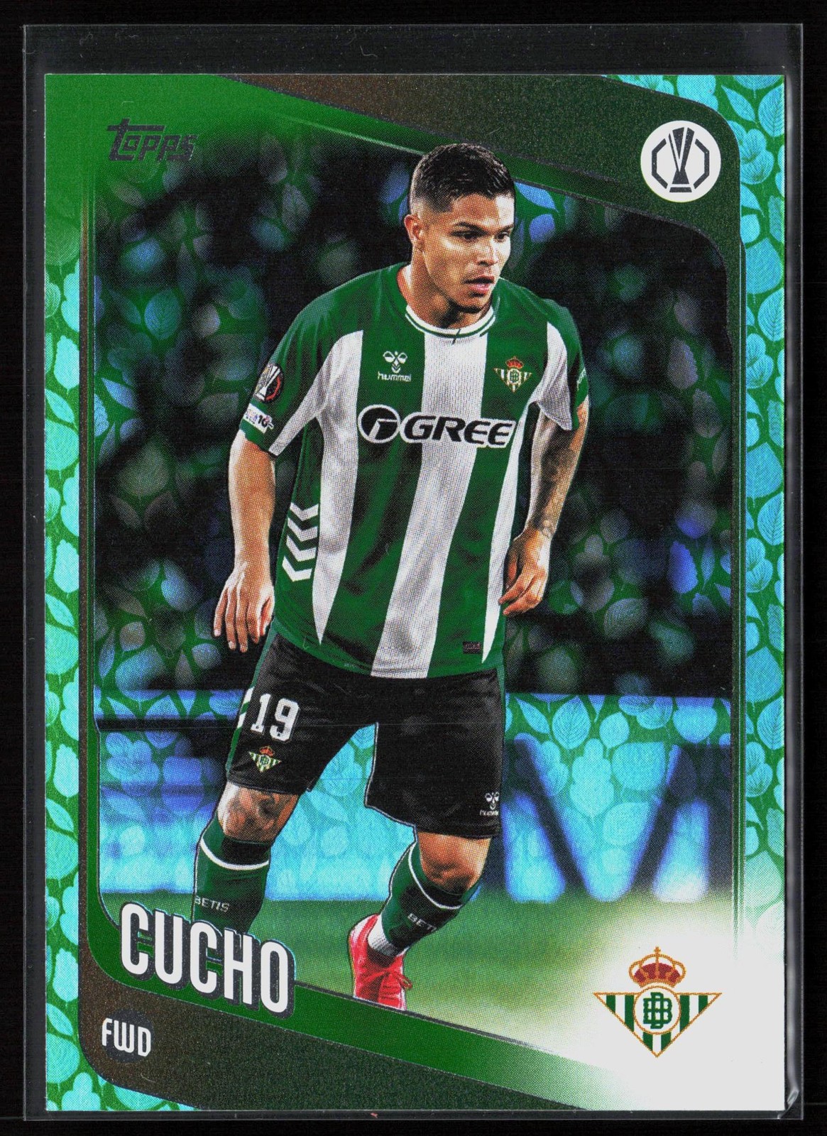 2025-26 Topps UEFA Club Competitions #51 Cucho Holo Foil