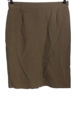 KLAUS THIERSCHMIDT Midirock Damen Rock Gr. DE 40 braun Casual-Look
