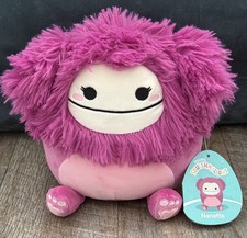 NEW Squishmallows Nanette the raspberry pink Bigfoot 8" Inch 2025 NEW RELEASE