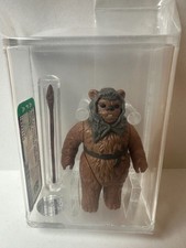 NEW Romba Ewok AFA 85 Vintage Loose Kenner Star Wars Action Figure POTF 1985
