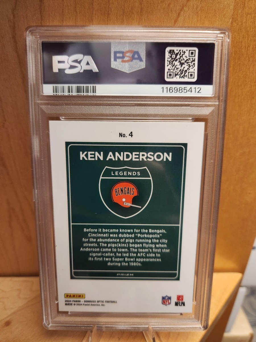 2024 Panini Donruss Optic - Downtown Legends Ken Anderson #4 for
