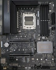 ASUS ProArt B650-CREATOR AM5 ATX motherboard - See Description Works But Damaged