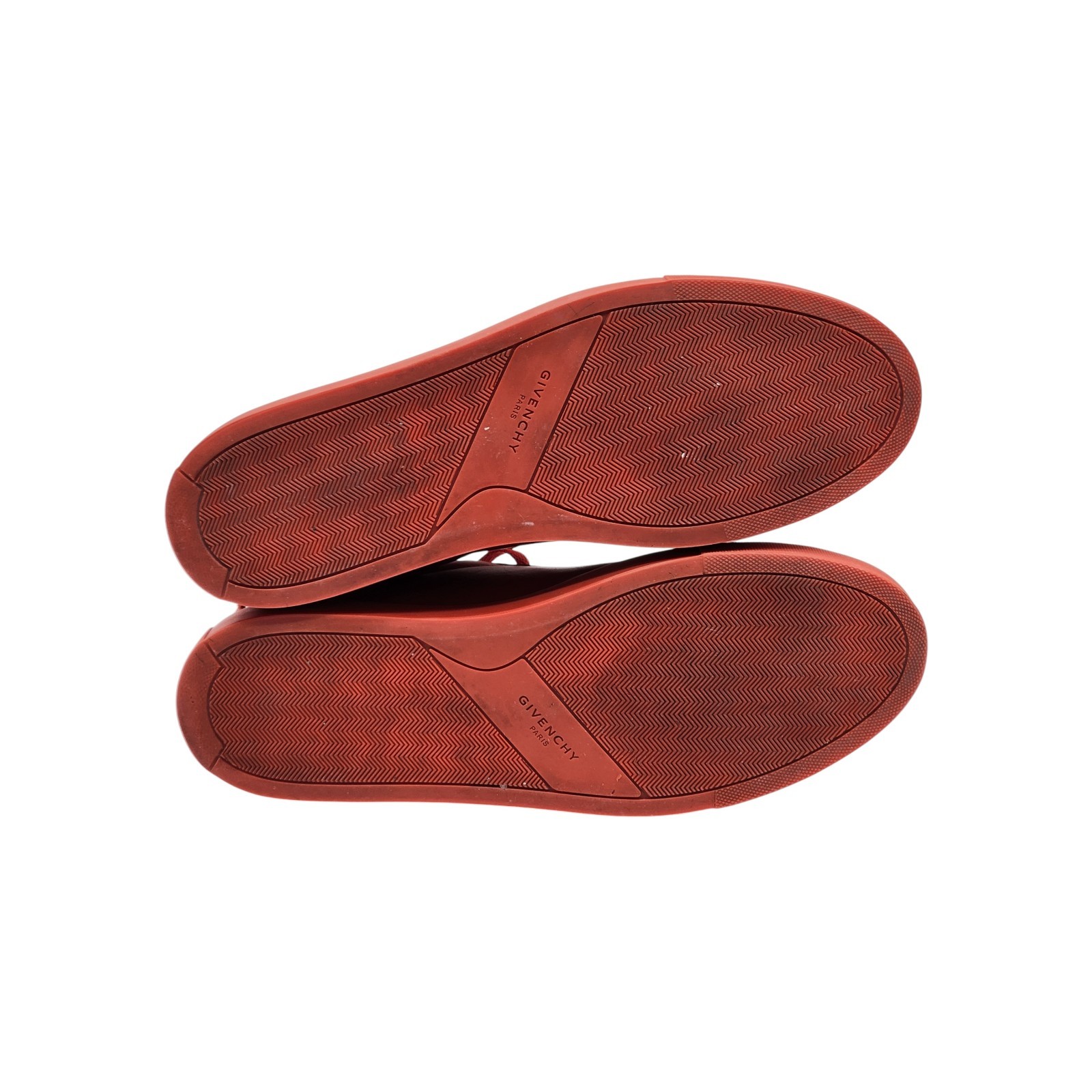 Givenchy Urban Street Low Leather Sneakers Red EU 45 US 12 - $890 thumbnail 6