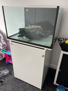 Red Sea Reefer Aquarium / Fish Tank with Sump / Cabinet .