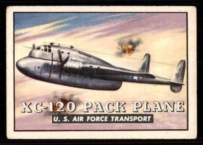 1952 Topps Wings #3 XC-120 Pack Plane U.S. Air Force  VG++