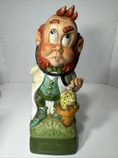 Hoffman Distilling Mr Sandman Leprechaun Musical Decanter 1974 (TESTED-WORKS)