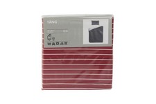 IKEA TÄNG Bettwäsche Set 150x200 cm/50x60 cm - dunkel rot weiß gestreift
