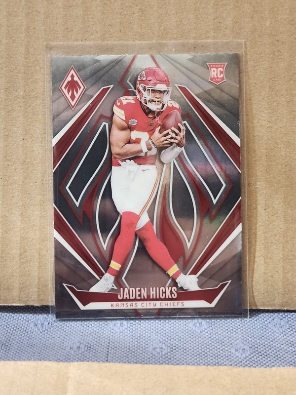 2024 Panini Phoenix - Rookies Jaden Hicks #187 (RC) Kansas City Chiefs