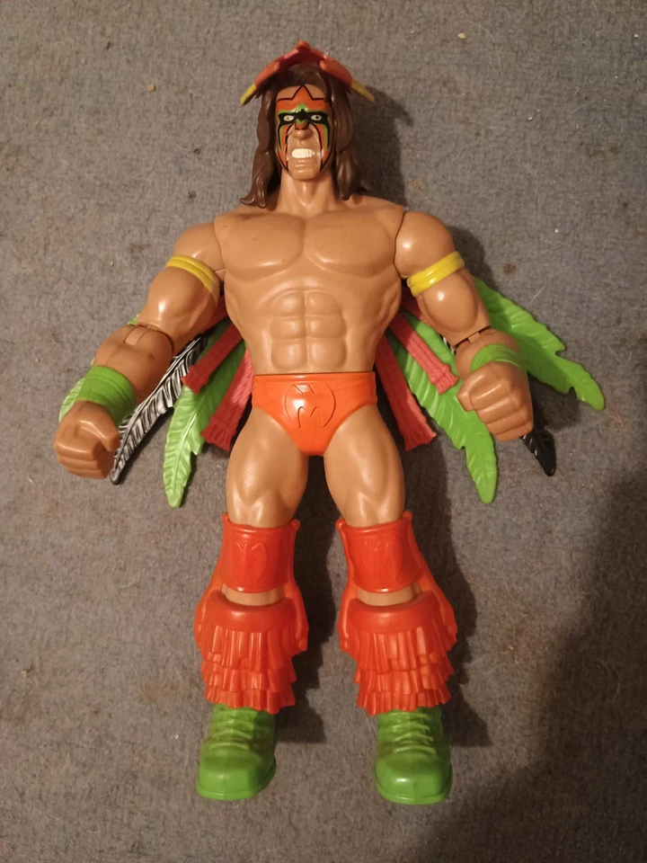figurine de catch wwe ultimate Warrior Rare - Photo 3/3