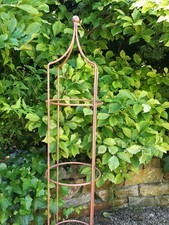 Edelrost Rankturm Stefan Rankhilfe Ranksäule Rankobelisk Rosenturm Rankgestell