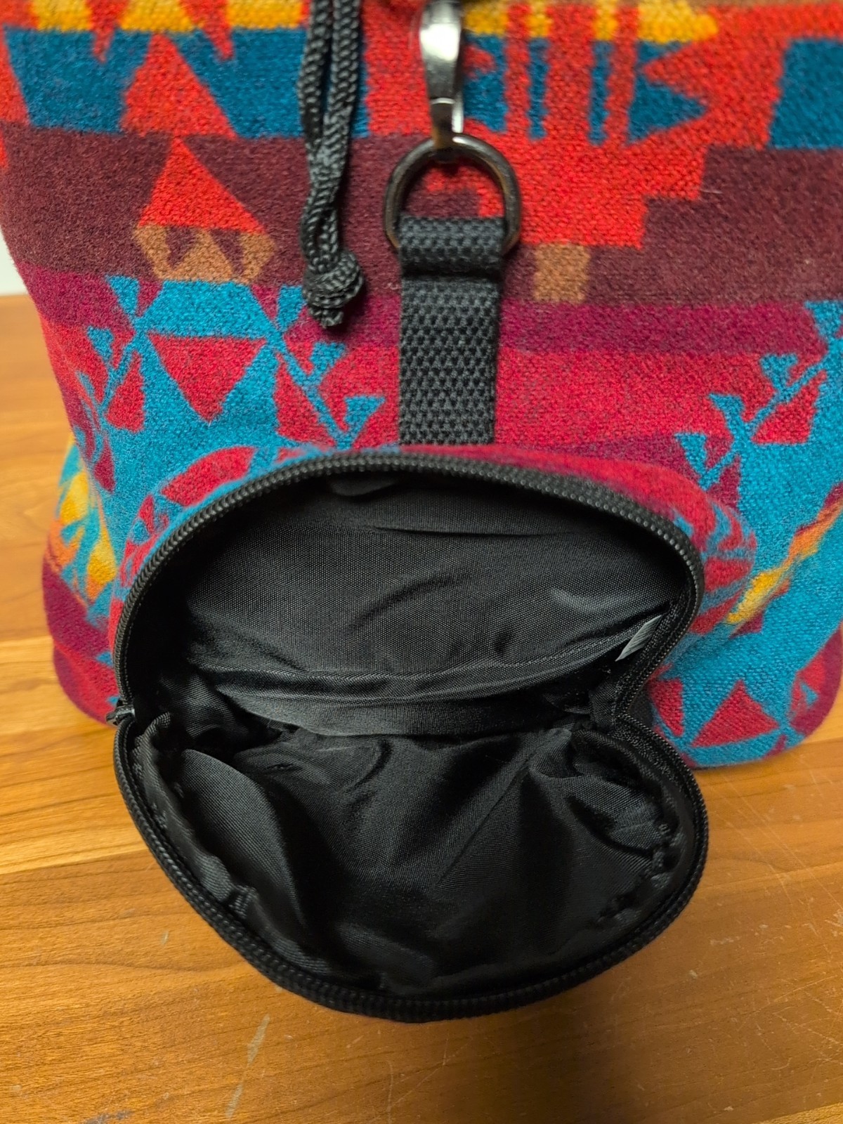 Vintage Pendleton Wool Mini Backpack Southwest Az… - image 9