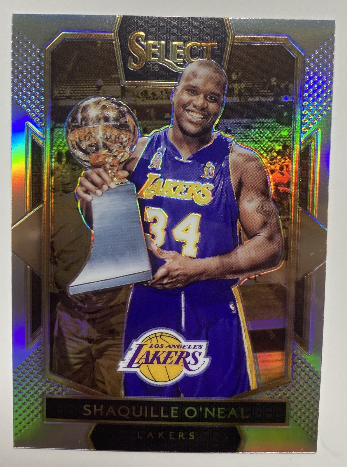 2016-17 Panini Select #298 Shaquille O'Neal Silver Prizms Refractor