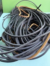 3Mm Flat Leather Strip Cord Braiding String Dark Brown Espresso 20 Yards 1.3 Ea