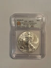 🔥 U.S. Mint American Silver Eagle 2015-(P) ICG MS70 1 oz .999 Silver Phila.