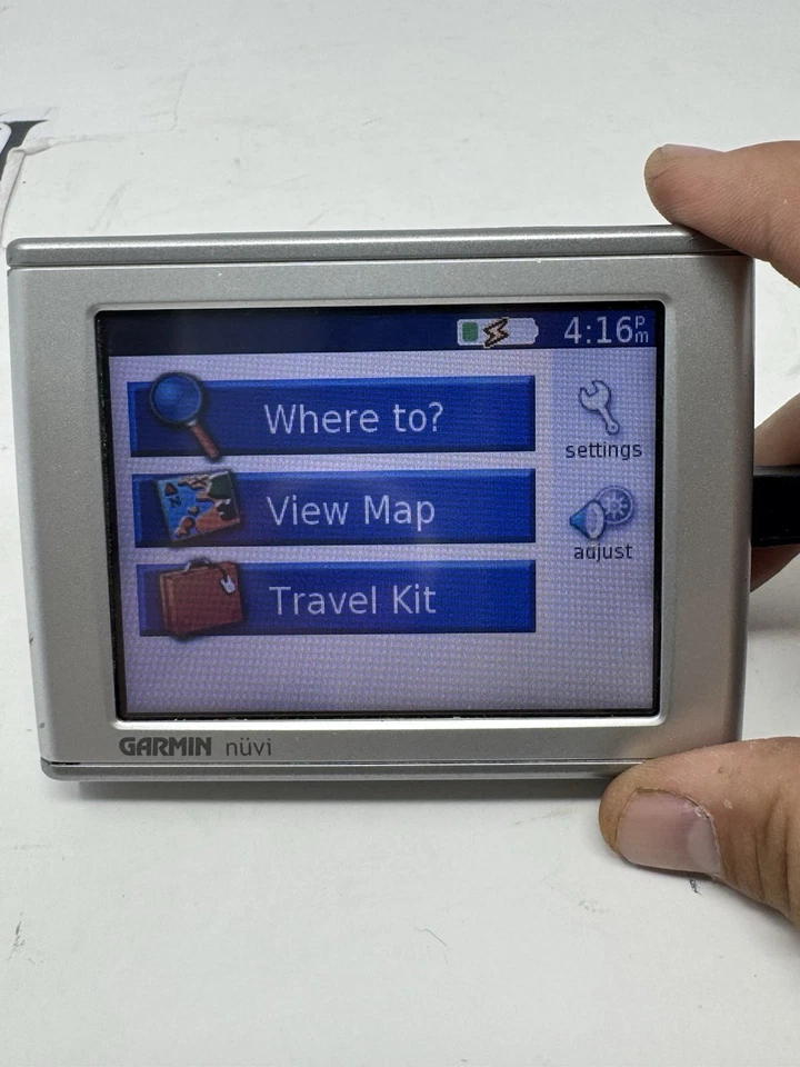 GARMIN NUVI 350 NA Touch Screen Satellite GPS & Accessories Bundle, Working - Image 2 of 4