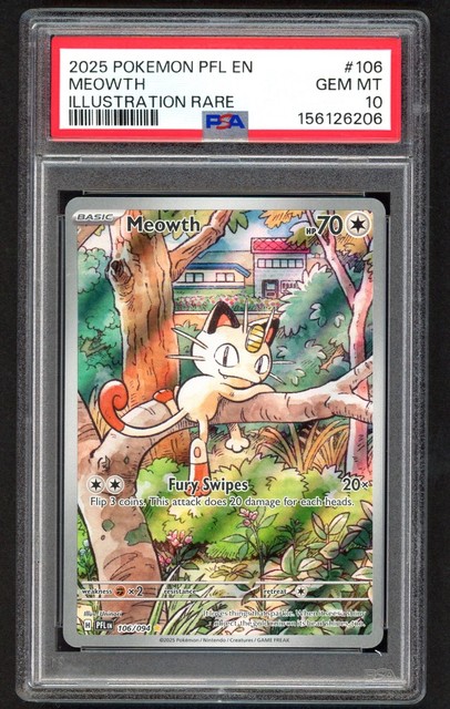Meowth #106 (Phantasmal Flames)