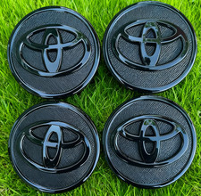 4pcs Fit For Toyota Wheel Rims Center Hub Caps Emblem Black 57mm Prius Corolla 4pcs Fit For Toyota Wheel Rims Center Hub Caps Emblem Black 57mm Prius Corolla