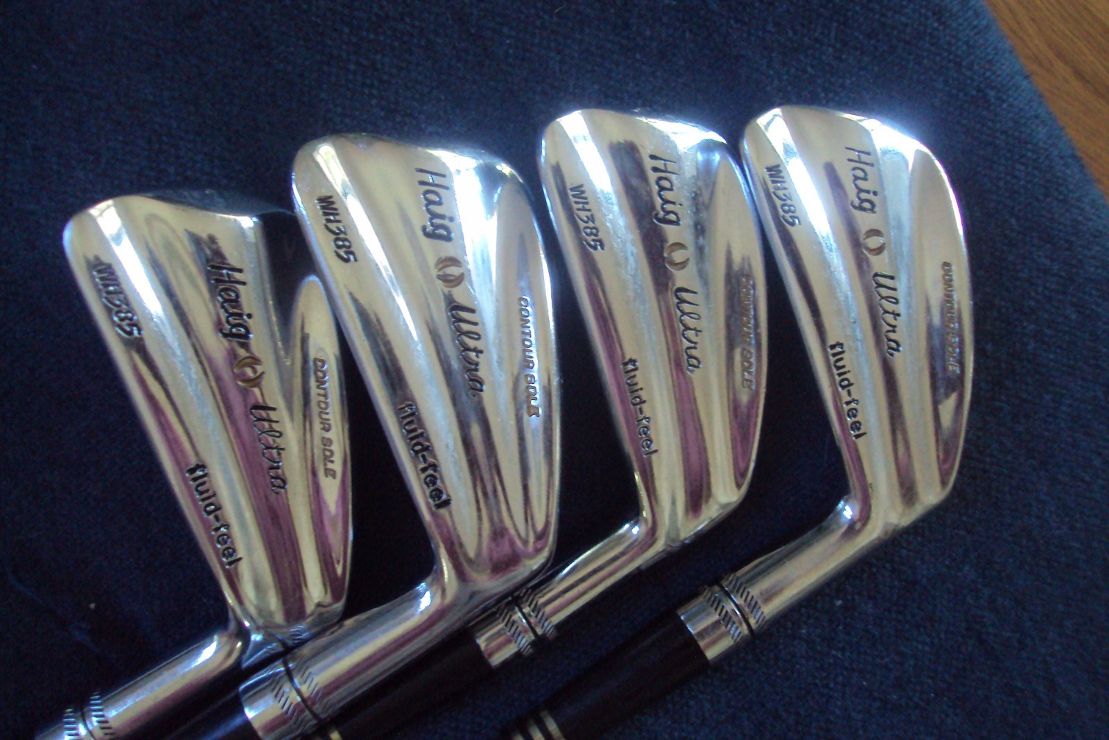 Walter Hagen Haig Ultra WH385 irons 3-PW (no 5) Pro Flex regular std length