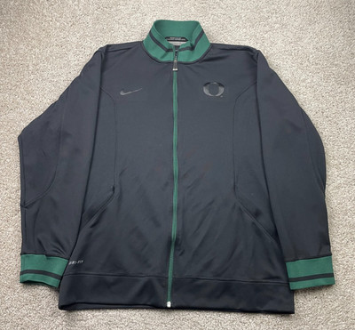 Oregon Ducks Nike Size Large Team Issued PE Poly Mesh Lined Travel Jacket