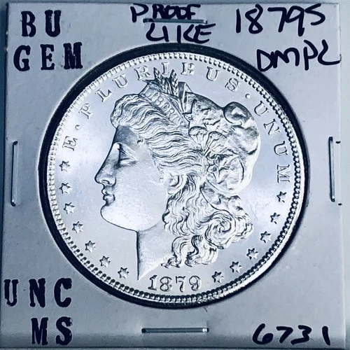 1879 S BU GEM MORGAN SILVER DOLLAR UNC MS+++ U.S. MINT RARE COIN 6731