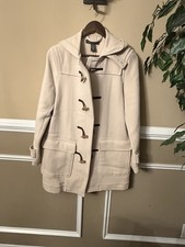 Banana Republic Coat Medium Size Excellent Condition Classic Style 100 Wool