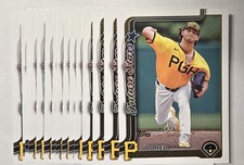 2025 TOPPS SERIES 2 JARED JONES  15 CARD LOT LOOK