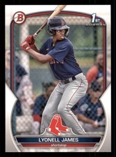 2023 Bowman Lyonell James #BP-118 FBC Boston Red Sox