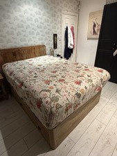 Loaf Double Wooden Bed With Storage Drawers