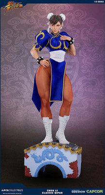 Pop Culture Shock (PCS) Chun Li Collectible 1:3 Statue Classic Qipao Exclusive