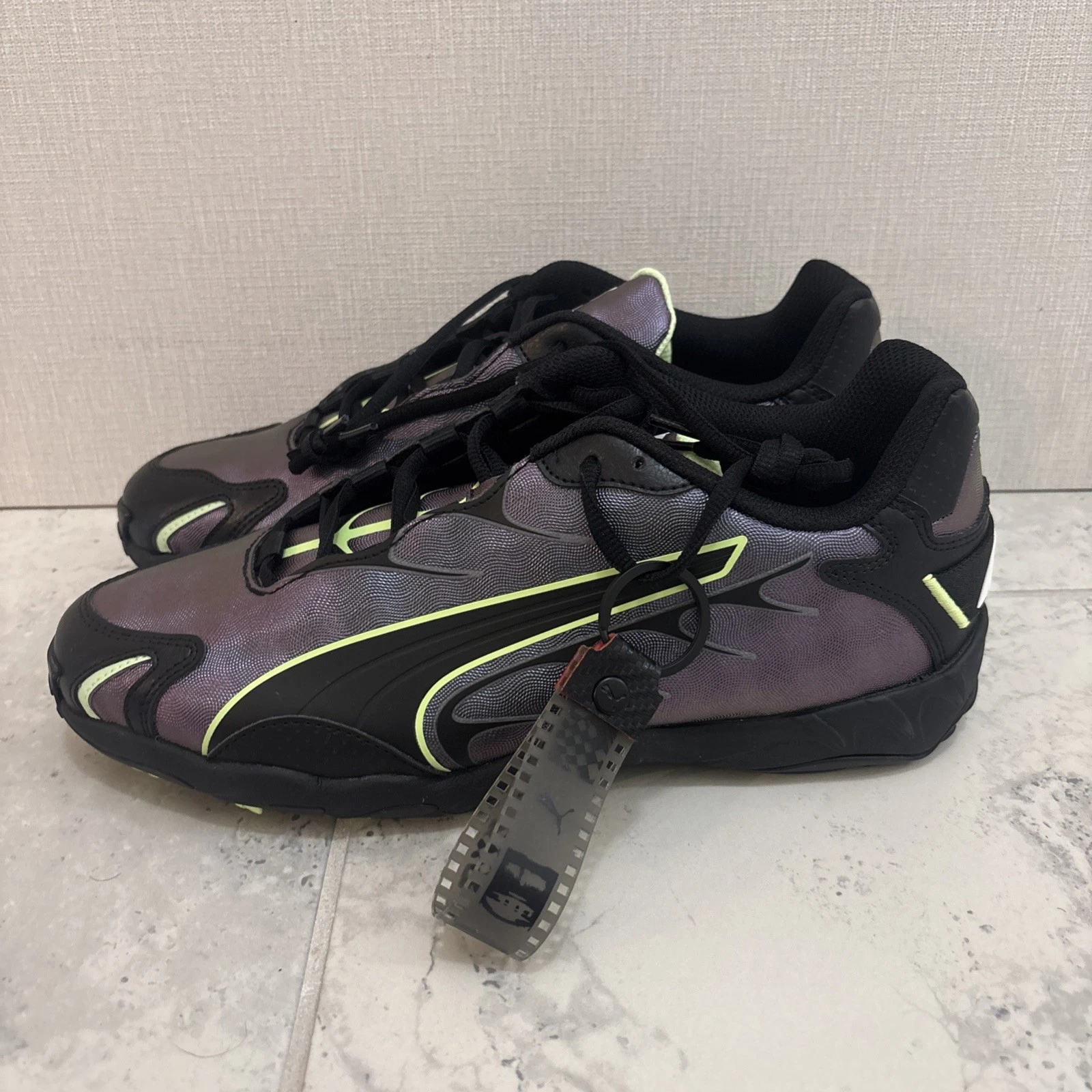 Puma F1 Inhale 75 anni Hero Speed verde Puma nero 308843 01 uomo taglia 9