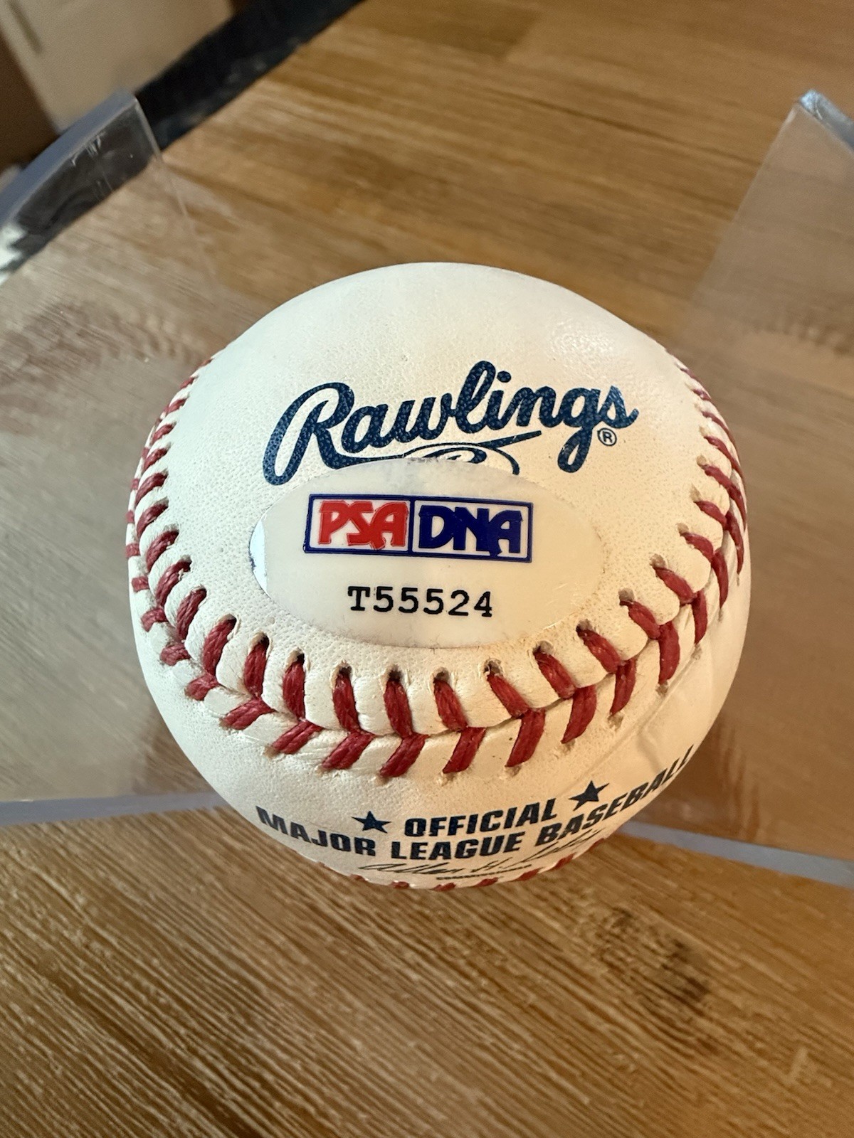 Signed Rod Carew PSA/DNA Rawlings Autographed Baseball Twins Ball Auto Ball view 2