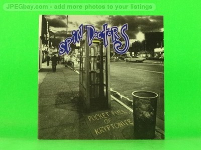 SPIN DOCTORS POCKET FULL OF KRYPTONITE (629) 13 Track CD Album including Picture
