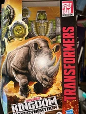 Transformers Kingdom War for Cybertron -Rhinox Voyager Class Sealed NISB