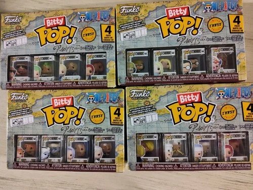 One Piece Bitty Pop 4/4 Sealed
