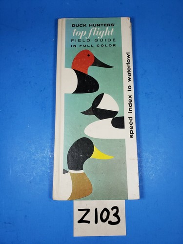 Ducks Field Guide Birder Top Flight in Full Color Ruthven & Zimmerman 1969 Hard - Picture 9 of 9