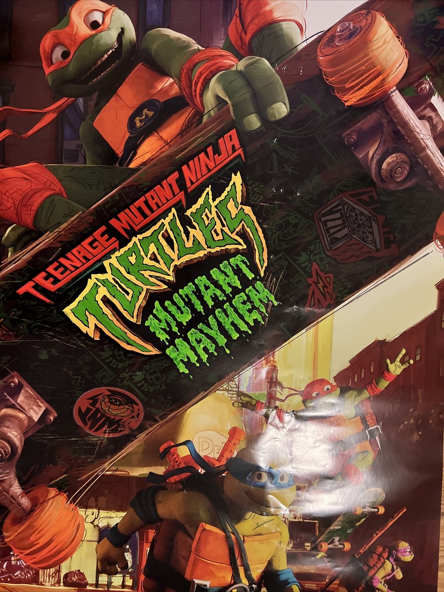 完売品　TIDE Mutant Ninja Turtles ポスター TEENAGE MUTANT NINJA TURTLES Mutant Mayhem (2023) Original